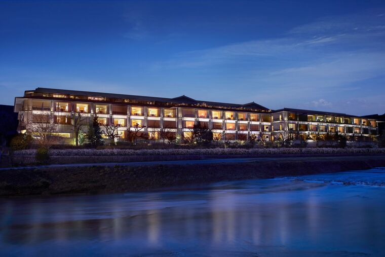 A版行程：11/15，入住京都麗池卡登飯店 (Kyoto Ritz Carlton)