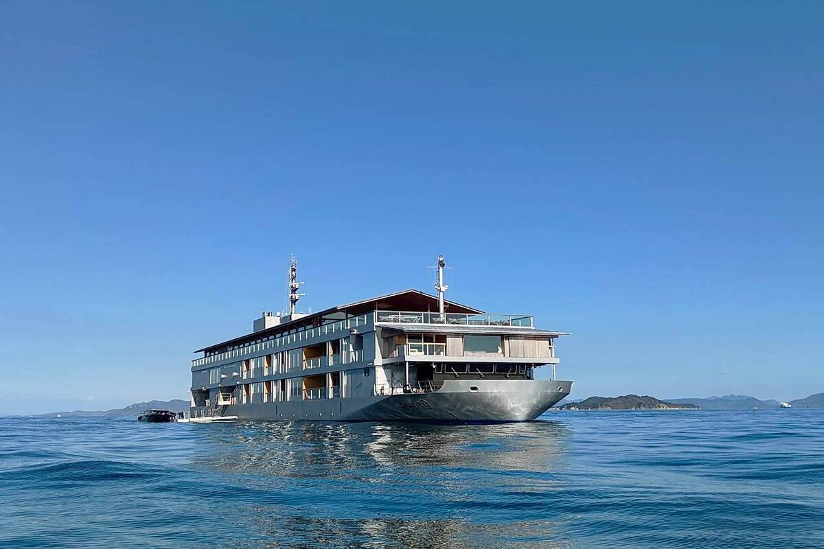 guntû號：瀨戶內海漂浮酒店