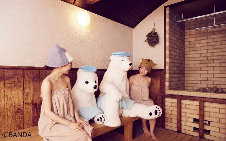 和動物一起來個三溫暖