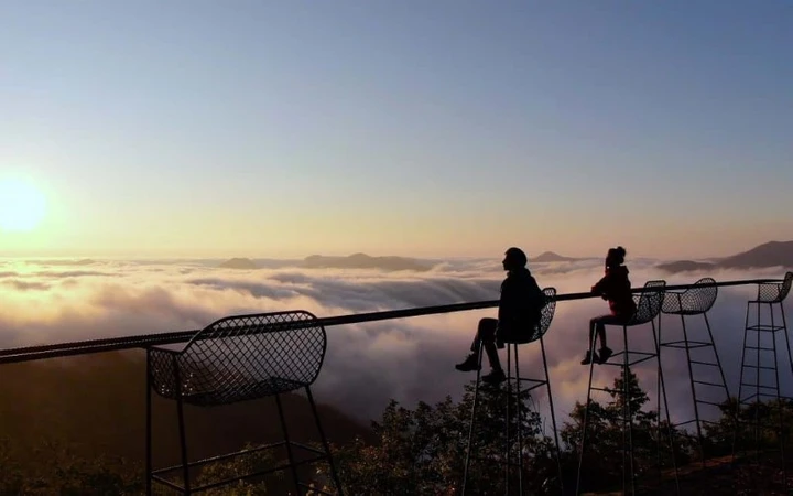 偶見奇蹟般的夢幻雲海