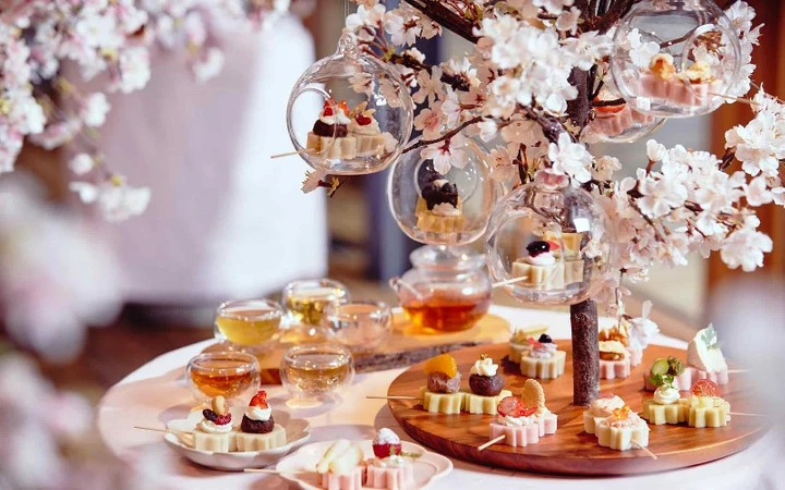 賞花丸子下午茶